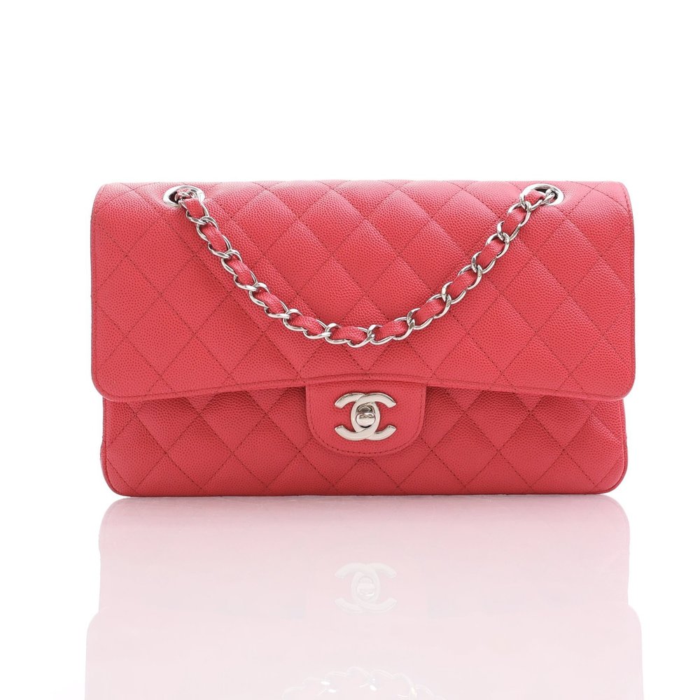 Chanel Classic Flap Medium Pink Caviar